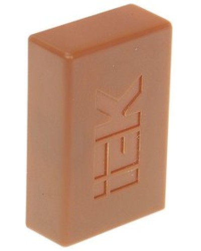 ELECOR Заглушка КМЗ 16х16 дуб (4шт/компл) IEK (EL-KK10D-Z-016-016-K11) в Тольятти Аксессуары для кабель-канала Pintop.ru