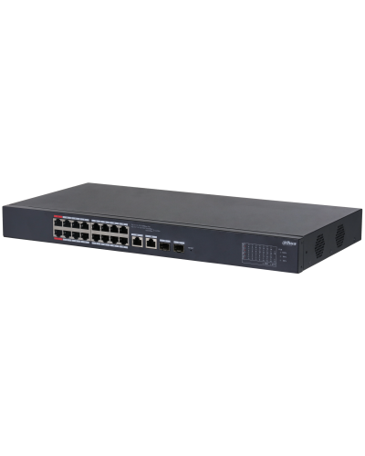 16-портовый PoE коммутатор Dahua DH-CS4218-16ET-240-V2 в Тольятти Коммутаторы Pintop.ru