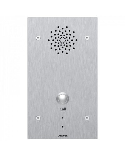 Одноабонентская вызывная панель Akuvox E21A_v4 в Тольятти Вызывные аудиопанели малоабонентные Pintop.ru