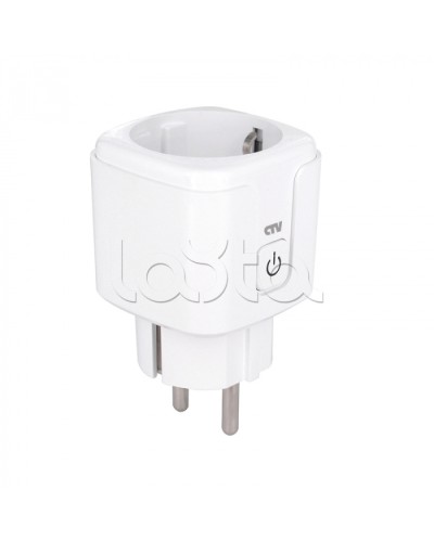 Умная Wi-Fi розетка CTV-HomePlug в Тольятти Дополнительное оборудование для СКУД Pintop.ru