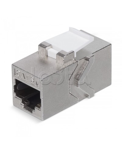 Адаптер проходной RJ45-RJ45 Cabeus CA-8p8c-C6a-SH в Тольятти Проходные адаптеры Pintop.ru