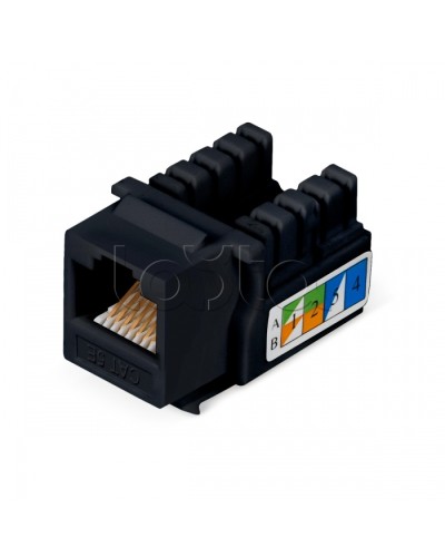 Вставка Cabeus KJ-RJ45-Cat.5e-90-BK в Тольятти Модули Keystone Pintop.ru