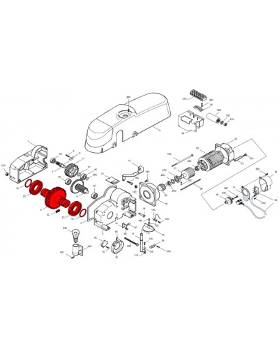 Винты крепления пластины стрелы Came 119RIG004V в Тольятти Запчасти для шлагбаумов и автоматики Pintop.ru