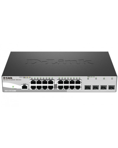 Коммутатор 20-портовый D-Link DGS-1210-20/ME/A1A в Тольятти Коммутаторы Pintop.ru