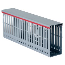 Короб перфорированный, серый RL12 25x60 мм DKC 00136RL