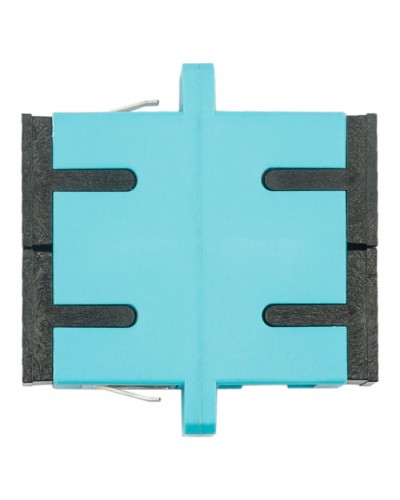 Адаптер оптический проходной SC-SC, OM3, дуплекс (duplex), бирюзовый Datarex DR-541023 в Тольятти Коммутационные изделия Pintop.ru