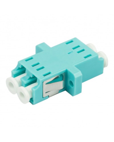 Адаптер оптический проходной LC-LC, OM3, дуплекс (duplex), бирюзовый Datarex DR-541123 в Тольятти Коммутационные изделия Pintop.ru