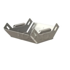 Угол 90° вертикальный внутренний Hyperline RST-VIA90-150-80-0,8-SZ