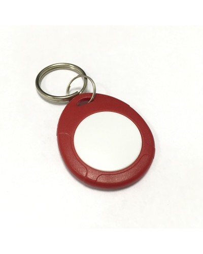 Брелок IronLogic IL-07MRW, с кольцом, красный + белый в Тольятти Оптовые идентификаторы Pintop.ru