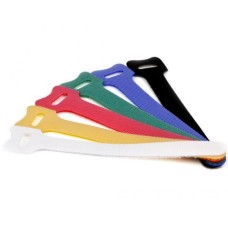 Хомут-липучка 135 мм, оранжевый (20 шт.уп) LANMASTER LAN-VCM135-OR