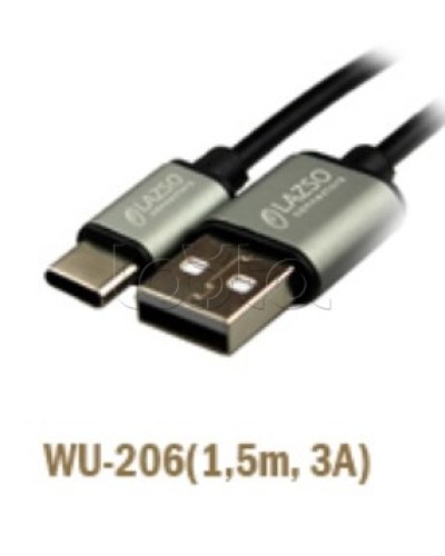 Кабель для передачи данных и зарядки LazsoWU-206(1,5m, 3А) в Тольятти Оборудование для видеонаблюдения Pintop.ru