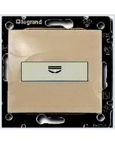 Выключатель c картой 10А слоновая кость Valena Legrand 774134 в Тольятти Аксессуары для кабель-канала Pintop.ru