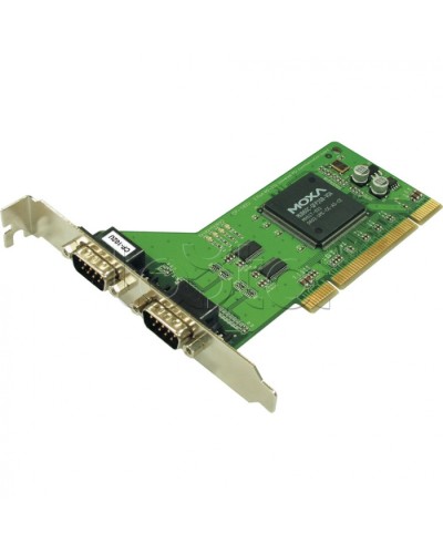 2-портовая плата RS-232 для шины Universal PCI Moxa CP-102U в Тольятти Сетевые карты Pintop.ru