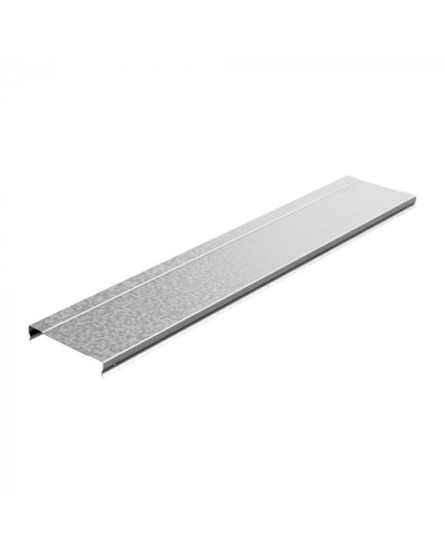 Крышка к лотку 50х15х3000 OSTEC (КЛЗТ-50х3000) в Тольятти Аксессуары для лотков Pintop.ru