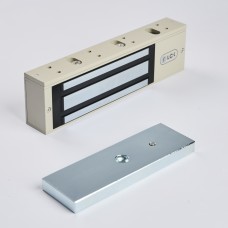 R-Lock RL-EM500-L0G - Электромагнитный замкок, 500кг, DC12/24B, цвет серый, RAL7032 (галечный серый)