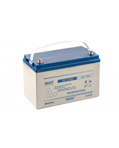 Аккумулятор свинцово-кислотный Бастион SKAT SB 12100S в Тольятти Электротехническое оборудование Pintop.ru
