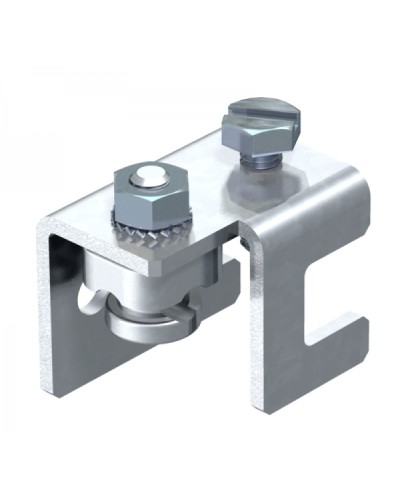 Зажим для проволоки фальцевый (5010 20 FT) OBO Bettermann 5304520 в Тольятти Монтажные материалы Pintop.ru