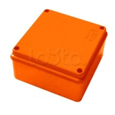 Коробка огнестойкая 100х100х55, 5P, (1,5-10 мм2), без галогена Экопласт 42317HF