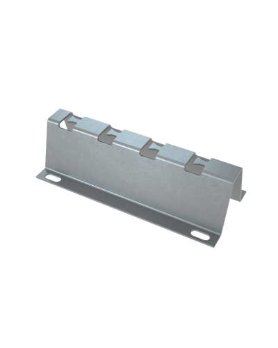 Универсальная скоба безвинтовая 400 мм INOX304 КМ-Профиль (USBV400 INOX304) в Тольятти Держатели, клипсы, скобы Pintop.ru