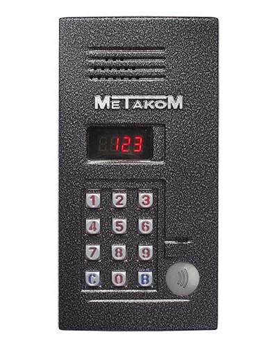 Блок вызова домофона Метаком MK2012-MFEVN в Тольятти Блоки вызова многоабонентные Pintop.ru