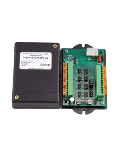 Контроллер коммутации управляемый по USB интерфейсу Promix-CM.WI.02 в Тольятти Контроллеры Pintop.ru