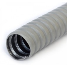 Металлорукав в ПВХ оболочке серый Р3-ЦП-НГ-25 (50м/уп) Промрукав (PR04.0474)