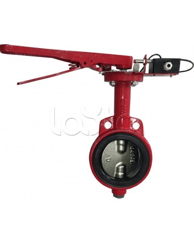 Затвор дисковый с электроприводом Спецавтоматика Зт 200/1,6(Э220М)-Ф.УЗ.1-АН-200 в Тольятти Устройства пуска водяного пожаротушения Pintop.ru