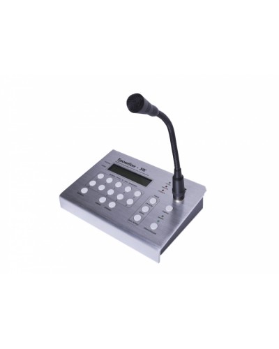 Консоль микрофонная удалённая многозонная Тромбон УК в Тольятти Система оповещения и трансляции Pintop.ru